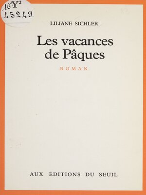 cover image of Les Vacances de Pâques